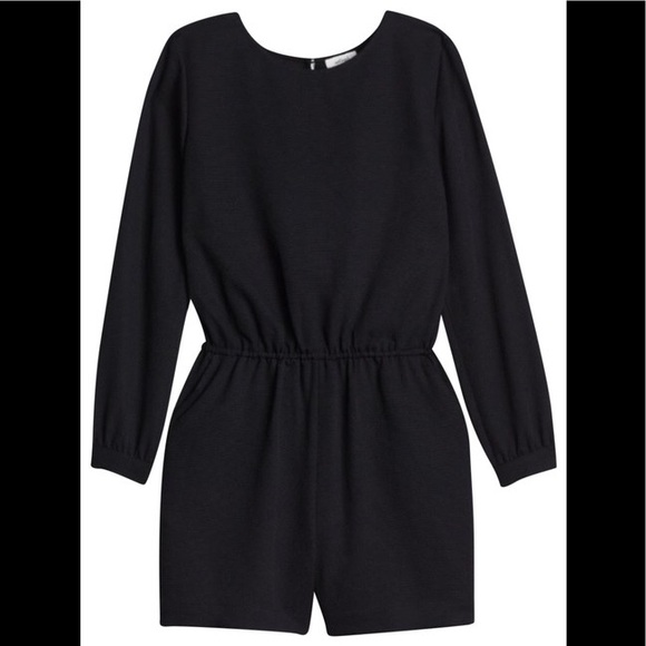 Aritzia Wilfred Japan Black Romper - Picture 3 of 8